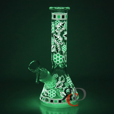 WATER PIPE GLOW IN DARK BEE WP1077 1CT
